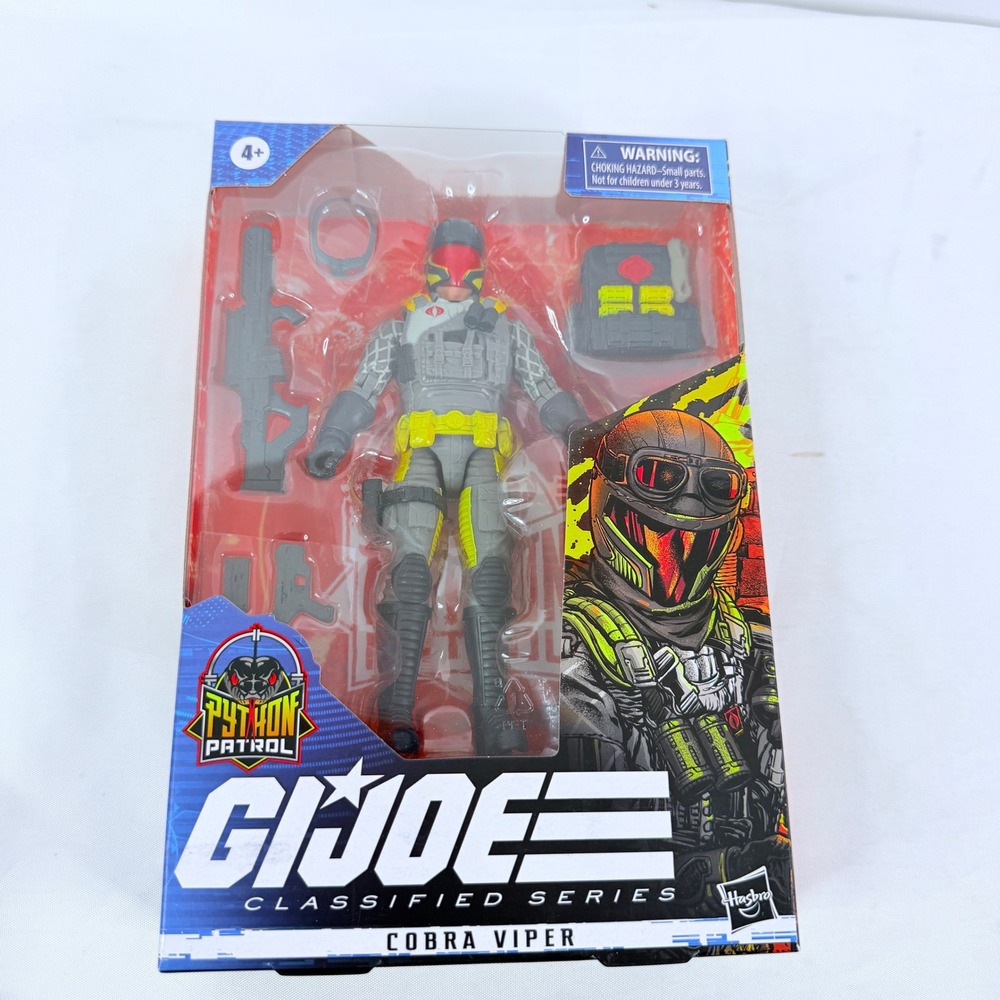 GI Joe Classified Series Cobra Viper Python Patrol Action Figure Hasbro F4755